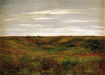 William Merritt Chase : Landscape A Shinnecock Vale